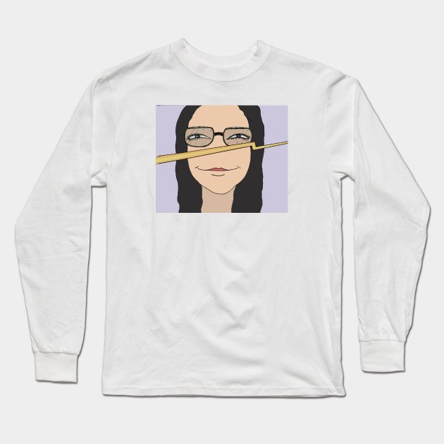 smirk Long Sleeve T-Shirt by Relaxedarch